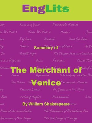 cover image of EngLits: Merchant of Venice